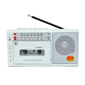 Eletree Portable Ac Dc Rechargeable Solar Flashlight Am Fm Sw Tape Cassette Player Radio With Headphone Jack - 副本
