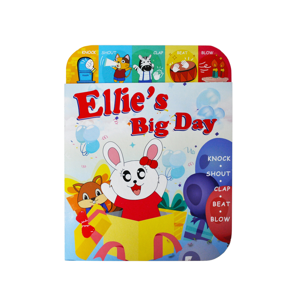 ELB-18K-ELETREE baby toys educational Ellie's big day magic birthday interactive book for kids