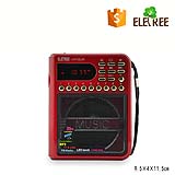 AM FM portable radio Eletree radio H111SUR with aux input support memory card