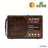 Eletree outdoor radio XB-225U fm radio with mp3 good price music radio support usb/sd card