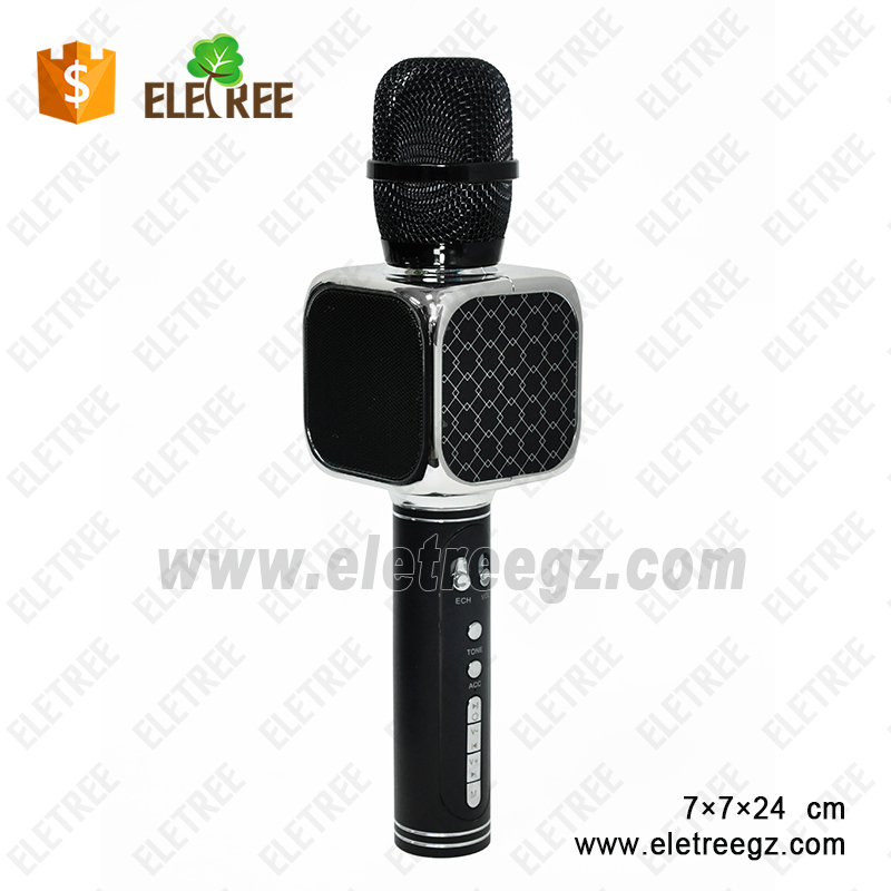 YS-69-Echo Wireless Portable Handheld karaoke microphone compatible with Android & IOS system 